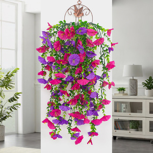 Vigne artificielle If Enthalpy Morning Glory de 60 cm, fleur en soie suspendue pour la décoration de la maison, des mariages et de l'extérieur - Product Image 3
