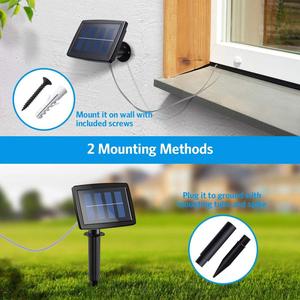 Đèn Trang Trí Ngoài Trời LED 150, Đèn Dây Đồng Led Năng Lượng Mặt Trời Chống Nước - Product Image 3