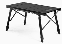 Table de camping pliable Mingchan Lift Module, équipement de plein air, table de cuisine mobile, table de barbecue, table à thé pour le camping, les voyages et les pique-niques