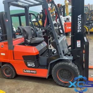 <span class=keywords><strong>TOYOTA</strong></span> 30 Forklift Mini 3ton pencetak bekas asli Jepang kecil kondisi baik diskon besar di Tiongkok penjualan laris - Product Image 1