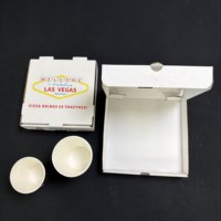 Boîtes à pizza en carton ondulé kraft de qualité alimentaire SP5254, résistantes à la graisse, plusieurs tailles, logo personnalisé, écologiques, pour les pizzerias à emporter