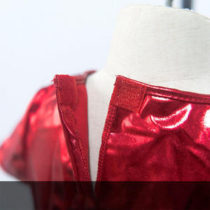 Fancy Little Girls Princess Dressing-Up Kids Gifts Cos Vestido <span class=keywords><strong>rojo</strong></span> Niño Superhéroe Flashman Disfraz de Halloween para niña - Product Image 5