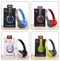 Casque de jeu sans fil P47 avec suppression du bruit, stéréo HIFI, pour ordinateur, casque de jeu sans fil, casque ANC, téléphone portable