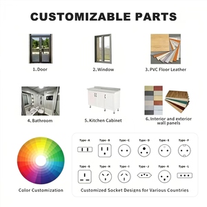 Casa Prefabricada Portátil de Acero Modular Moderna de Lujo de 20 pies, 2 Dormitorios, Cocina y Baño, Lista para Habitar, Expandible - Product Image 3