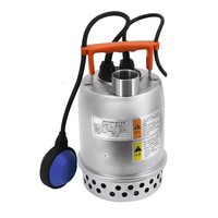 Pompe de puisard submersible automatique en acier inoxydable avec interrupteur à flotteur pour le drainage des eaux de citerne