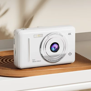 Cámara Digital Retro CCD A1 <span class=keywords><strong>4K</strong></span> de 50 Millones de Píxeles con Enfoque Automático, Antivibración Inteligente, Cámara de Nivel Básico para Viajes - Product Image 1