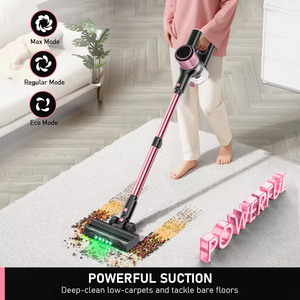 เครื่องดูดฝุ่นพร้อมจอ OLED ตรวจจับฝุ่นด้วยเลเซอร์  แผ่นกรองล้างทำความสะอาดได้ สำหรับบ้าน รถยนต์ โรงแรม - Product Image 3