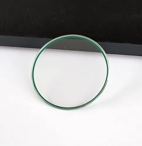 คริสตัลแซฟไฟร์ RLX สำหรับนาฬิกา<span class=keywords><strong>116400</strong></span> milgauss แก้วคริสตัลแบนขนาด32.7มม. มีเส้นผ่าศูนย์กลางพร้อมชิ้นส่วนปะเก็นขอบสีเขียว - Product Image 1