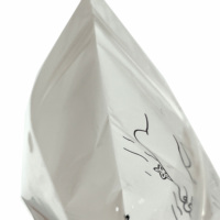 En Stock et personnalisé blanc transparent fermeture à glissière sac en plastique fermeture à glissière sac d'emballage pour câble d'emballage, étui de téléphone