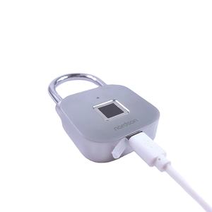 टॉप विक्रेता मल्टी यूज इलेक्ट्रॉनिक थप्रिंट लॉक फिंगरप्रिंट पैडलॉक, यूएसबी रिचार्जेबल ip65 वाटरप्रूफ - Product Image 1