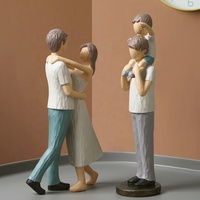 Produits best-seller maison baiser figurines résine couple lesbien mariage figurines art sculpture décor à la maison