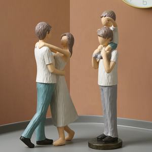 Productos más vendidos, figuritas de beso para el hogar, figuritas de boda de pareja de lesbianas de resina, escultura artística, decoración del hogar - Product Image 4