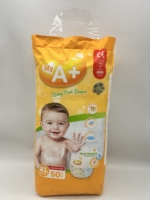 Europäische Qualitäts-Einwegwindeln mit CE-Zertifikat, USA-Zellstoff, Auslaufsicher, T-Form Höschenwindeln für Babys