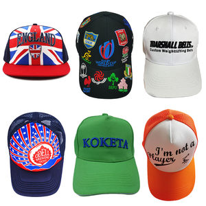 Alta calidad personalizado 5 paneles blanco rojo promocional <span class=keywords><strong>NFL</strong></span> sombreros para hombre camionero correr sol sombrero malla deportes <span class=keywords><strong>gorras</strong></span> <span class=keywords><strong>de</strong></span> béisbol para hombre - Product Image 3