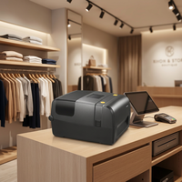 Imprimante RFID Chainway CP20 avec écran LCD couleur de 3,5 pouces 300 dpi, prend en charge l'impression de codes-barres et d'étiquettes par contact