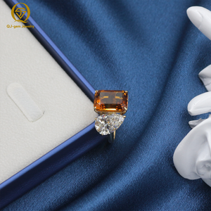 Anillo de Lujo de Oro de 18K con Diamantes Cultivados en Laboratorio VVS, Corte Pera de 4ct, Certificado IGI, Anillos de Boda con Diamantes de Laboratorio para Mujer - Product Image 2