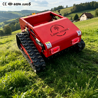Tondeuse à gazon sans fil 4 temps à essence avec GPS, outil de jardinage domestique, tondeuse autotractée avec télécommande, portée 300-500m en option