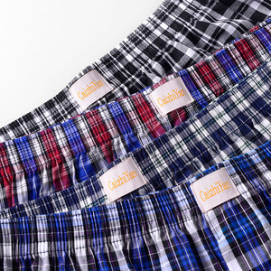 Calzoncillos <span class=keywords><strong>Boxer</strong></span> de Secado Rápido y Transpirables, 100% Algodón, Tallas Grandes L-3XL, Ropa Interior Suave <span class=keywords><strong>para</strong></span> Hombre, Shorts de Playa <span class=keywords><strong>para</strong></span> Uso Diario - Product Image 4