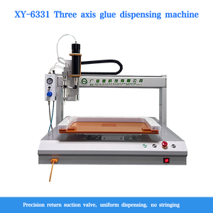 Dual-trạm hoàn toàn tự động năm trục Silicone máy pha chế máy tính để bàn keo Dispenser công nghiệp 1-năm máy móc - Product Image 2