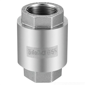 Venta de Liquidación COVNA B2B, Válvula de Retención de Latón de 1/2 Pulgada, 200 WOG, Rosca Hembra BSPP, Tipo de Elevación Vertical con Resorte, en Línea, Anti-Retorno - Product Image 2