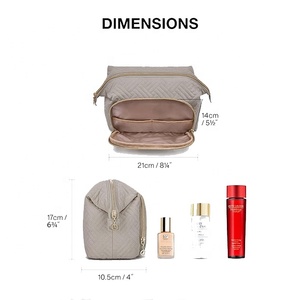 BSCI Customtravel PVC Outdoor <b>Makeup</b> Bag Cosmetic Organizer <b>Case</b> Large Wide-Open Pouch - Product Image 2