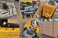 Machine de grattoir de sol entièrement électrique 110V 220V à vendre
