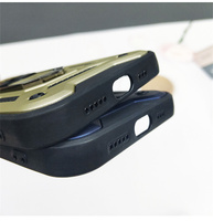 Protection d'objectif de caméra étui de téléphone portable hybride pour iPhone 15 14 Pro 13 12 11 XS Max XR X 8 7 6 Plus porte-anneau couverture arrière