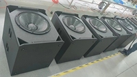 Ventes directes du fabricant, promotion à bas prix, caisson de basses 18 pouces et haut-parleur de colonne actif professionnel