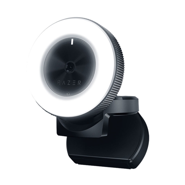 Original Razer Kiyo 4.0 Million Pixels Streaming USB Camera Computer Webcam With Ring Light for PC Video Conferencing Live Broad