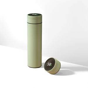 Promotional <b>Drinkware</b> 2024 Custom Printed Double Layer Hot Sale 500Ml Smart Water Bottle with Cover - Product Image 3