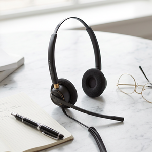 Casque filaire supra-auriculaire Plantronics avec microphone à réduction de bruit pour usage professionnel - Product Image 5