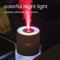 IMYCOO Lampu Warna-warni Portabel Laris Manis, Humidifier Mobil Ultrasonik LED, Logo Kustom, Humidifier Mini USB Pribadi untuk Kamar Tidur