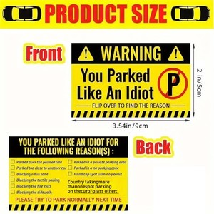50/100 Pezzi di Tessere <span class=keywords><strong>e</strong></span> Carte di Parcheggio di Qualità Difettosa, Divertenti Tessere di Parcheggio <span class=keywords><strong>per</strong></span> Vari Motivi da Shenzhen - Product Image 2