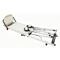 Reformer Pilates Lipat Portabel Ultra Ringan Di Bawah 50kg Mudah Dibawa Hemat Tempat Mesin Studio Rumah
