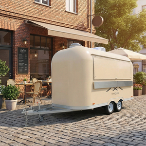 Camión de Comida, Remolque de Comida Móvil, Totalmente Equipado, Carritos Móviles para Exteriores de Cerveza, Helados y Café, Remolques de Comida Totalmente Equipados - Product Image 1