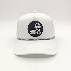 Casquette de golf tactique d'extérieur à 5 panneaux avec patch en cuir personnalisé, faible MOQ, OEM, tissu résistant à l'eau, vêtements de sport durables et performants - Product Image 4