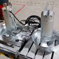 Mélangeur submersible pour réservoir de collecte centralisé Kapud QJB2.2/8-400/3-740, pompe électrique haute puissance 2,2 kW à connexion directe