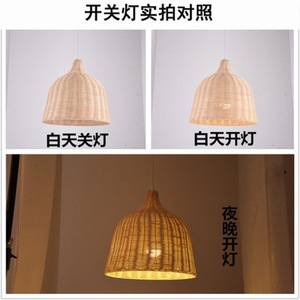 Rattan Pendant <b>Lights</b> Round <b>Led</b> <b>For</b> Living <b>Room</b> Bedroom Leisure Venues Zhongshan 8113 - Product Image 4