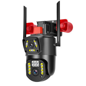 Detección de movimiento Visión nocturna profesional <span class=keywords><strong>3mp</strong></span> Alta resolución HD Lente dual Seguridad hogar <span class=keywords><strong>CCTV</strong></span> cámara domo - Product Image 2