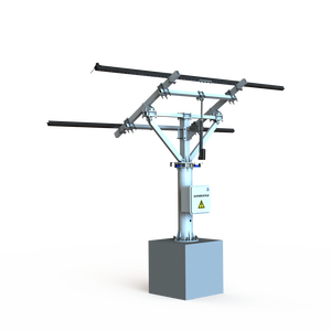 Mini-<span class=keywords><strong>tracker</strong></span> <span class=keywords><strong>solaire</strong></span> économique pour usage domestique/agricole/jeux de jardin, suivi automatique du soleil, capteur de lumière, étanche, moteur à engrenages, actionneur linéaire - Product Image 1