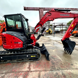 Mini Excavadora Hidráulica Agrícola Yanmar Japonesa Modelo 2022 de 6 Toneladas con Componentes Centrales de Rodamiento en Venta - Product Image 1