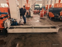 Nouveau Système Automatique Haute Performance de Recyclage de PS, Déballeuse, Machine de Déshydratation, Cuve de Lavage à Chaud, Détacheur d'Étiquettes, Moteur, Boîte de Vitesses