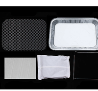 Grille de barbecue perforée galvanisée - Grille jetable/réutilisable pour le camping en plein air, le barbecue à domicile et la cuisine en pique-nique