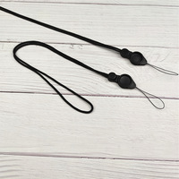 Sangle de téléphone tissée en nylon réglable pour téléphone, clé USB, tasse à eau, lanière, corde suspendue