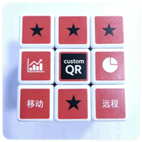 Cube Magique Personnalisé de Haute Qualité avec Logo, Puzzle de Vitesse 3x3 2x2, Boîte de Cubes Magiques pour l'Entraînement à la Pensée