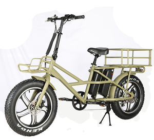 Vélo <span class=keywords><strong>cargo</strong></span> électrique chinois 2026, nouveau modèle, <span class=keywords><strong>2</strong></span> <span class=keywords><strong>places</strong></span>, 48V 500W, vélo électrique de ville avec batterie 2026 - Product Image 4