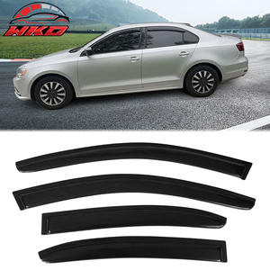 Pare-pluie pour vitres de voiture Volkswagen Jetta A6 berline 11-18, 4 pièces, à coller - Product Image 1