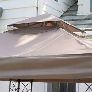 <span class=keywords><strong>8x8</strong></span> Ft de jardín al aire libre Softtop marco de acero cenador con el tiempo al aire libre resistente al respiradero dosel - Product Image 2