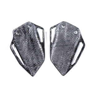 Plaque de protection de talon en fibre de carbone sèche ZHONGHONG pour repose-pieds Yamaha MT-09 MT-09 SP 2024-2026 Noir Accessoires Moto Garantie 180 Jours - Product Image 6