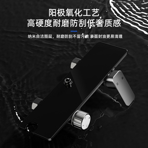 Shower Head Set Rectangle Rain Shower With Anodizing Technology Corrosion Prevention For Hotel And Home Bathroom - Product Image 4